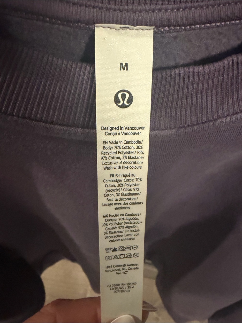 lululemon athletica Womens Steady State Slightly cropped Crew - Picture 3 of 4